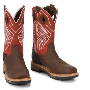 Justin Roughneck Steel-toe Boots - Worn Twice!
